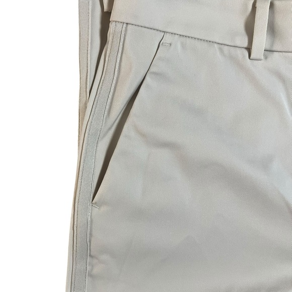 G/FORE women’s Luxe Stretch Twill Golf Pants beige tan Straight Leg - Picture 8 of 12